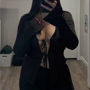 Zara Black Top